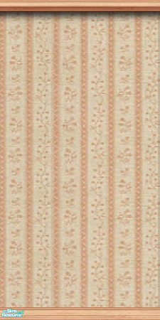 Sims 2 — am_yasha_beige by Cruella — Re-colors from one of my cottage series wallpaper, without the drapped border, in 10
