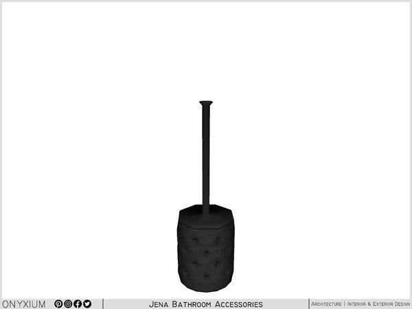 Sims 4 — Jena Toilet Brush by Onyxium — Onyxium@TSR Design Workshop Bathroom Collection - Belong To The 2023 Year