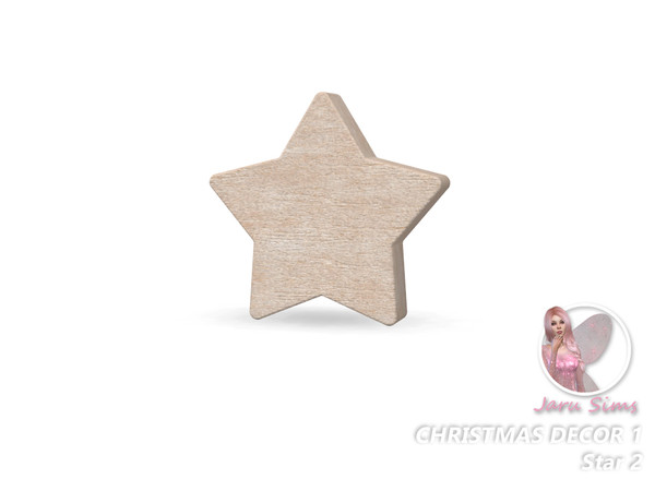 Sims 4 — Christmas decor 1 - Star 2| jarusims by Jaru_Sims — I wish you all a Merry Christmas and a Happy New Year Have