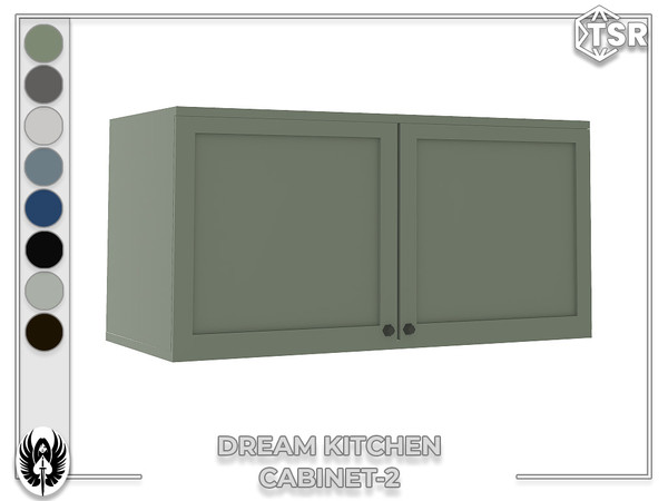 Sims 4 — Nemesis_im - Dream Kitchen Cabinet-2 by nemesis_im — Sets of furniture from Dream Kitchen This set includes 7