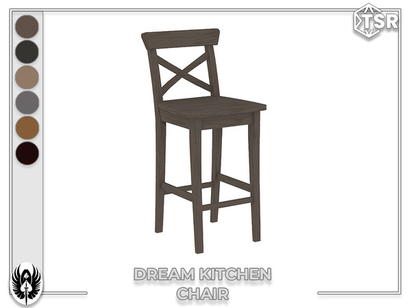 Sims 4 — Nemesis_im - Dream Kitchen Chair by nemesis_im — Sets of furniture from Dream Kitchen This set includes 7 items