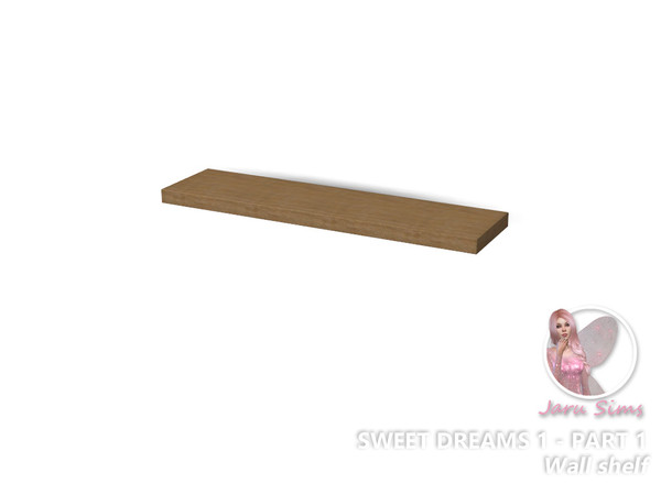 Sims 4 — Sweet Dreams 1 - Wall Shelf| jarusims by Jaru_Sims — Part 1 with a bedroom furniture. Have sweet dreams with