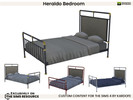kardofe_Heraldo Bedroom_Bed - Click to view and download separately!