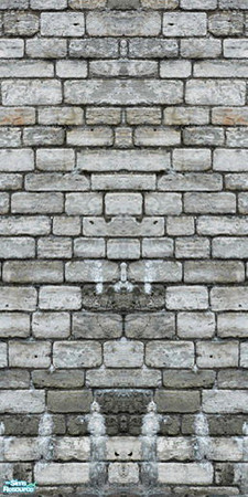 Sims 2 — Matched Stone Wall & Floor Set A - W4 by Daislia — 5 stone wall come with 5 matched floor. all seamless.