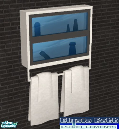 Sims 2 — Elysia Bath  - Rack by SaeraMaples — A sleek and modern bathroom design. Easy to create your own imaginative