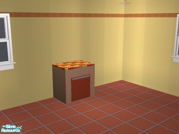 Sims 2 — CalKitchen - Ck-trashcompactor-mesh by qth11 — 