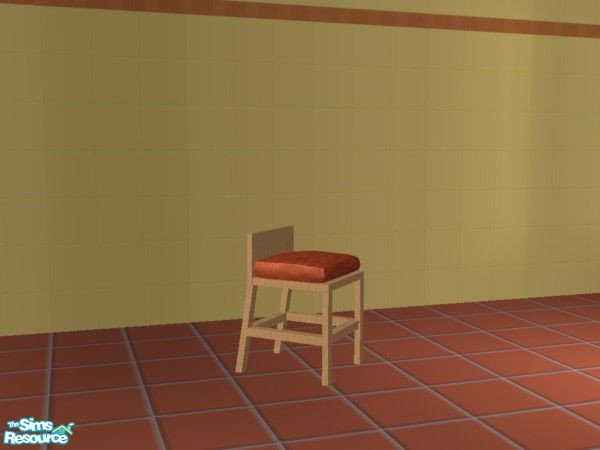 Sims 2 — CalKitchen - Ck-barstool by qth11 — 