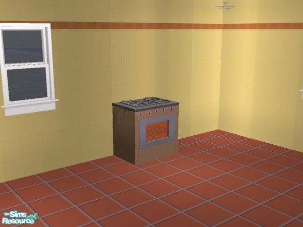 Sims 2 — CalKitchen - Ck-stove by qth11 — 