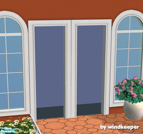 Sims 2 — Waterfront door arch by Windkeeper — Waterfront door arch. Linked to Waterfront window for colors and requires