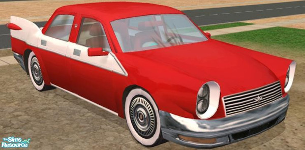 Sims 2 — 1958 Viking Sedan - Red Exterior by Dr Pixel — The ultimate in performance, luxury, economy, styling, and sales