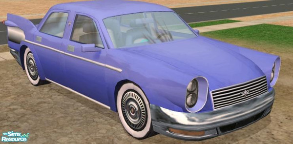 Sims 2 — 1958 Viking Sedan - Blue Exterior by Dr Pixel — The ultimate in performance, luxury, economy, styling, and sales