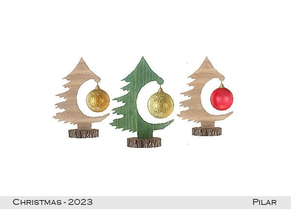 Sims 4 — Pilar Christmas2023 AbetoTable by Pilar — Created by Pilar forTSR sims4