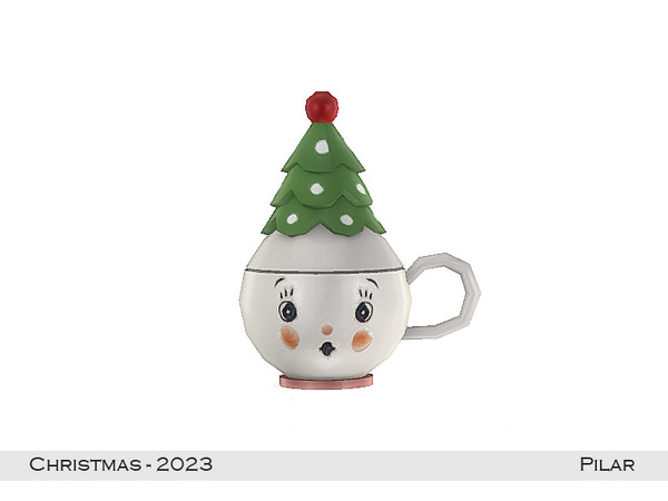 Sims 4 — Pilar Christmas2023 Mug2 by Pilar — Created by Pilar forTSR sims4