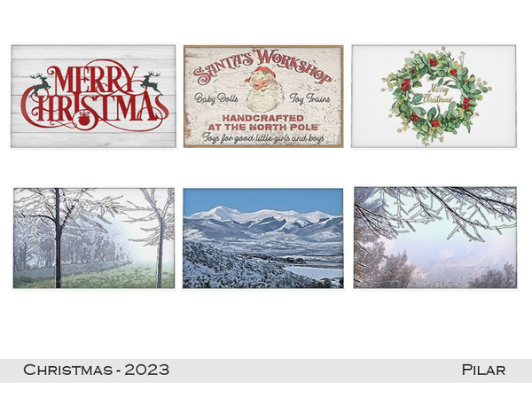 Sims 4 — Pilar Christmas2023 Painting by Pilar — Created by Pilar for TRS sims4