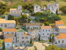 Sims 4 — Oppede Old French Town by Xanthia_love — This lot s based on real Oppede-le-Vieux, a medieval ghost town in