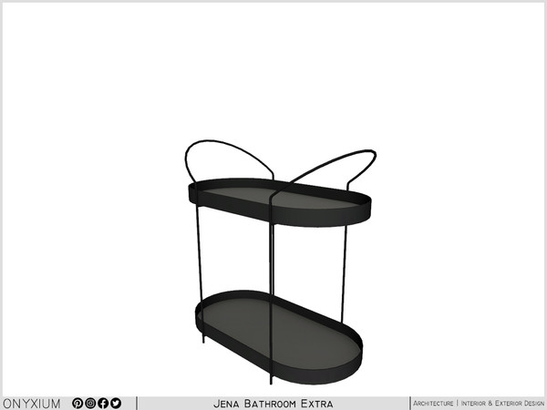 Sims 4 — Jena Two Tier Organizer by Onyxium — Onyxium@TSR Design Workshop Bathroom Collection - Belong To The 2023 Year