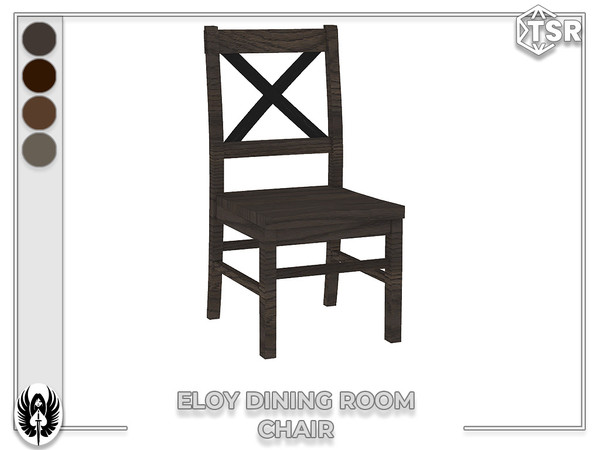 Sims 4 — Nemesis_im - Eloy Dining Room Chair by nemesis_im — Sets of furniture from Eloy Dining Room Set includes 8 items