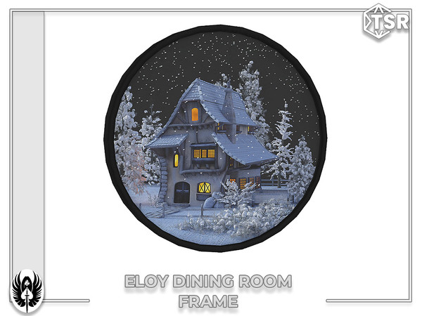 Sims 4 — Nemesis_im - Eloy Dining Room Frame by nemesis_im — Sets of furniture from Eloy Dining Room Set includes 8 items