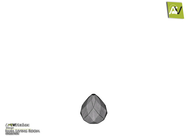 Sims 4 — Ilum Diamond Carved Vase by ArtVitalex — - Ilum Diamond Carved Vase - ArtVitalex@TSR, Jan 2020