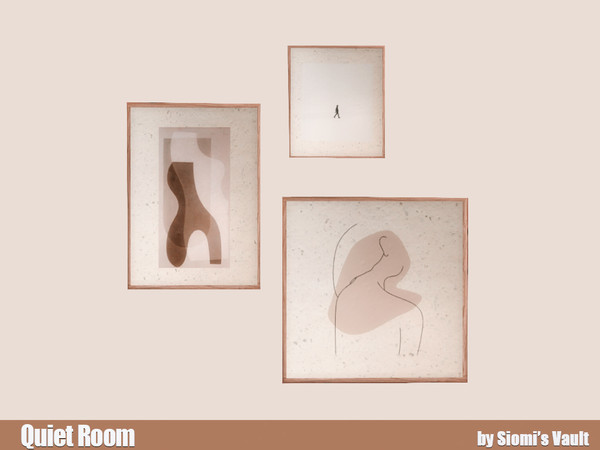 Sims 4 — Quiet Room - Paintings by siomisvault — We always need a quiet room to read a good book! Thank you so much for