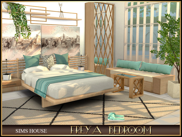 Sims 4 — PILLOW FOR THE BED BEDROOM FREYA DECOR by Sims_House — BEDROOM FREYA DECOR
