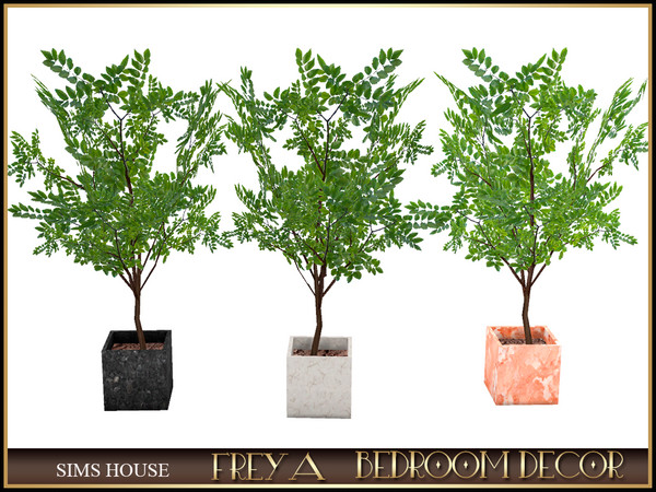 Sims 4 — OTTAMAN CUSHIONS BEDROOM FREYA DECOR by Sims_House — BEDROOM FREYA DECOR