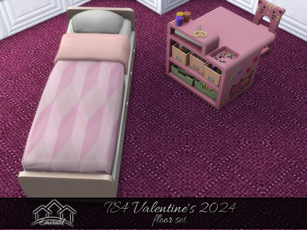 Sims 4 — TS4 Valentine's 2024 floor1 by Emerald — Happy Valentines Day to Everyone You Love!!!