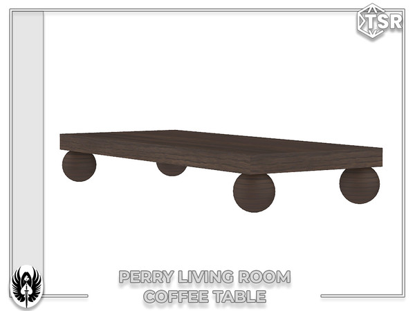 Sims 4 — Nemesis_im - Perry Living Room Coffee Table by nemesis_im — Sets of furniture from Perry Living Room Set