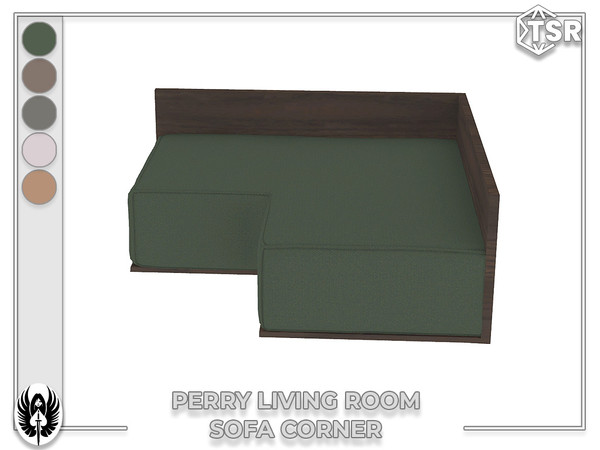 Sims 4 — Nemesis_im - Perry Living Room Corner Sofa by nemesis_im — Sets of furniture from Perry Living Room Set includes
