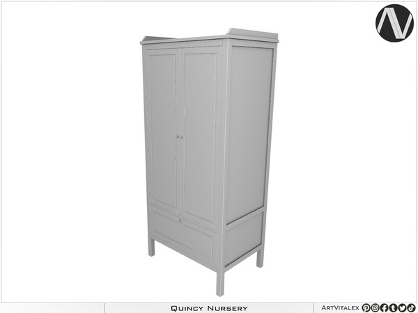 Sims 4 — Quincy Kids Wardrobe by ArtVitalex — Nursery Collection All rights reserved - Belong to 2024 ArtVitalex@TSR -