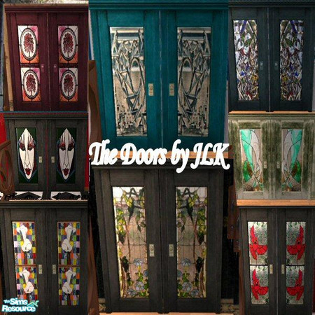 Sims 2 — The Doors by bunny8675309 — This is by far my favorite set! I've looked around the net a lot. I see pretty doors