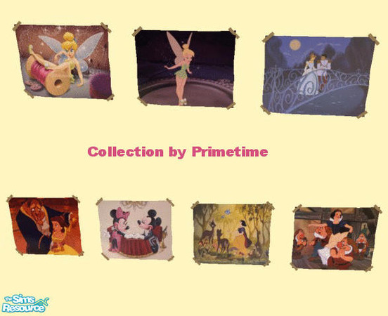 Sims 2 — PTEngineeredAngst Disney Movie 2 by Primetime024 — This collection contains 7 Disney Posters from there