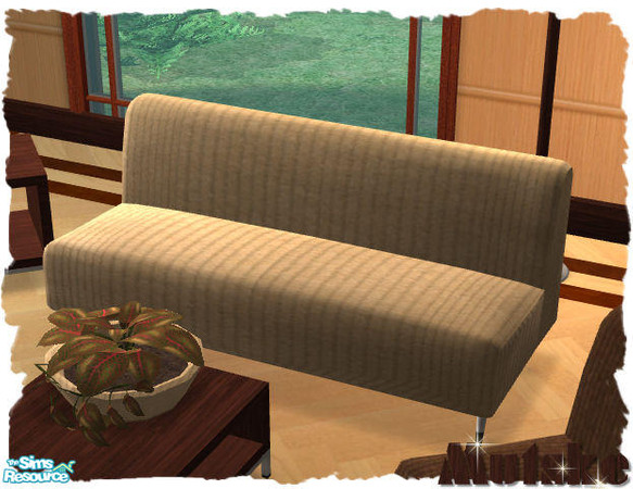 Sims 2 — Berlin Living - Sofa Beige by Mutske — Berlin Living is a recolor set from the "Arcadia Living" by