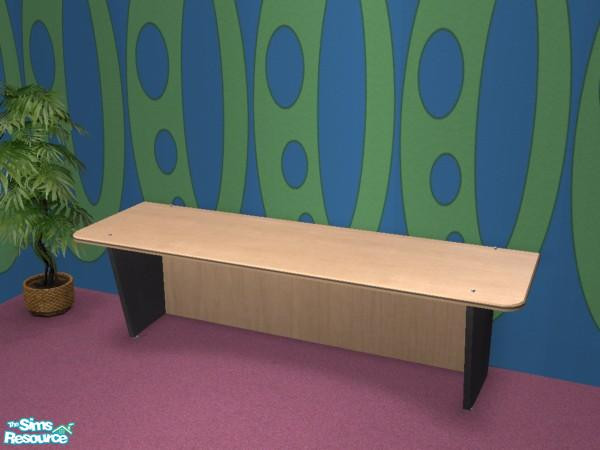 Sims 2 — Luxury Conference Table  - RC05 by NoFrills — Recolor of Luxury Conference Table. Please get the main mesh along
