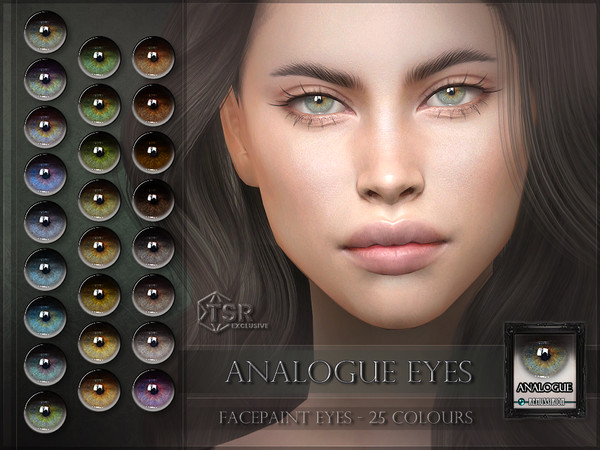 Sims 4 — Analogue Eyes (Facepaint) by RemusSirion — Since TSR removed me from their Artist program on 30th of august