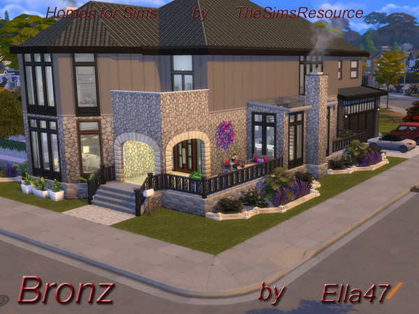 Sims 4 — Bronz by ella47 — Bronz Is a nice Home for your Sims