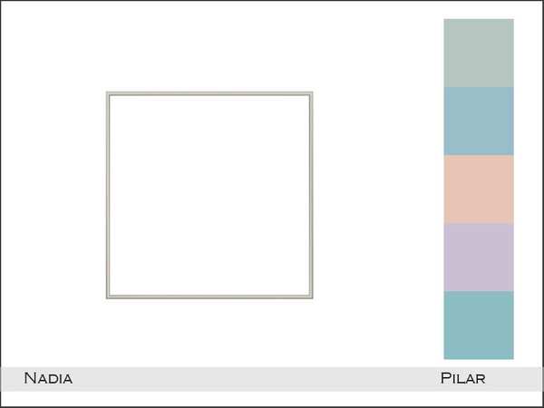 Sims 4 — Pilar Nadia WallDecoration by Pilar — Created by Pilar for TSR sims4