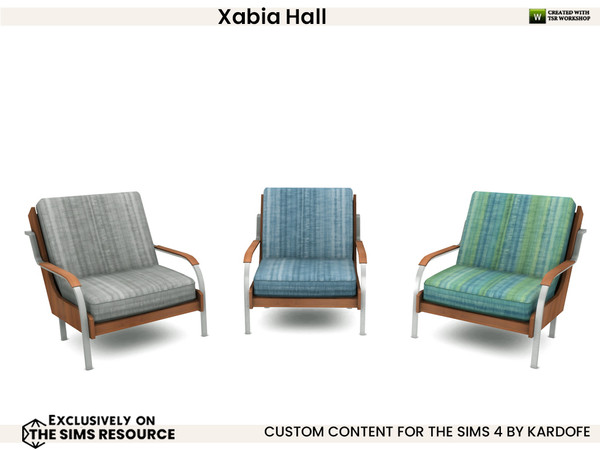 Sims 4 — kardofe_Xabia Hall_LivingChair.package by kardofe — Furniture and decorative objects to decorate a practical