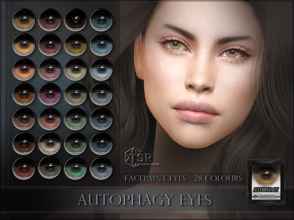 Sims 4 — Autophagy Eyes (Facepaint) by RemusSirion — Since TSR removed me from their Artist program on 30th of august