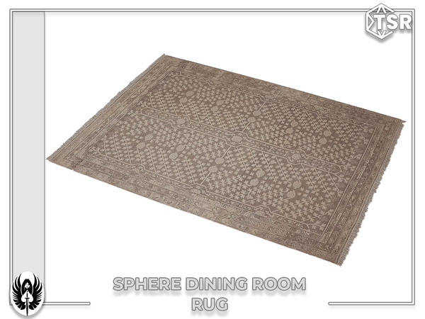 Sims 4 — Nemesis_im - Sphere Dining Room Rug by nemesis_im — Sets of furniture from Sphere Dining Room Set includes 8