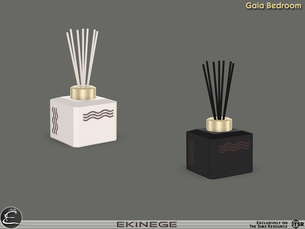 Sims 4 — Gaia Bedroom - Reed Diffuser by ekinege — Gaia Bedroom Collection features 21 new items. Collection consists of