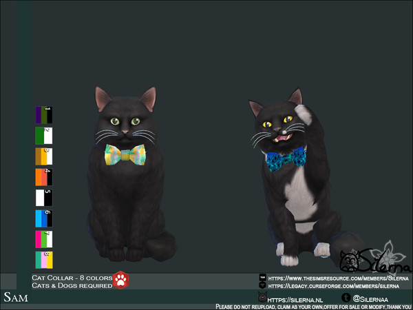 Sims 4 — Sam by Silerna — - Cats & Dogs required