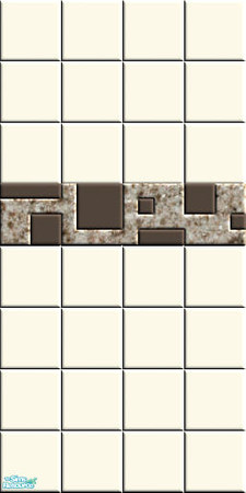Sims 2 — Cheap tiled wall 6 by Helena — -