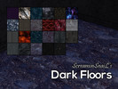 Sims 4 — Dark Floors by SSNL by SSNL2 — 23 different dark floor coverings for your stylish interior.