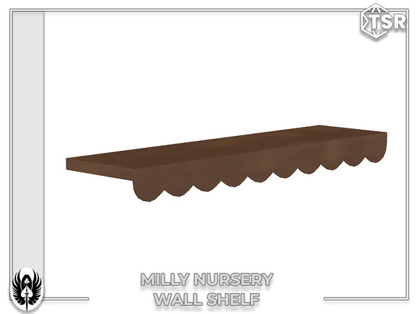 Sims 4 — Nemesis_im - Milly Nursery Wall Shelf by nemesis_im — Sets of furniture from Milly Nursery Set includes 8 items