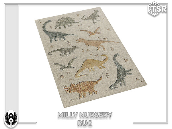 Sims 4 — Nemesis_im - Milly Nursery Rug by nemesis_im — Sets of furniture from Milly Nursery Acc. Set includes 7 items