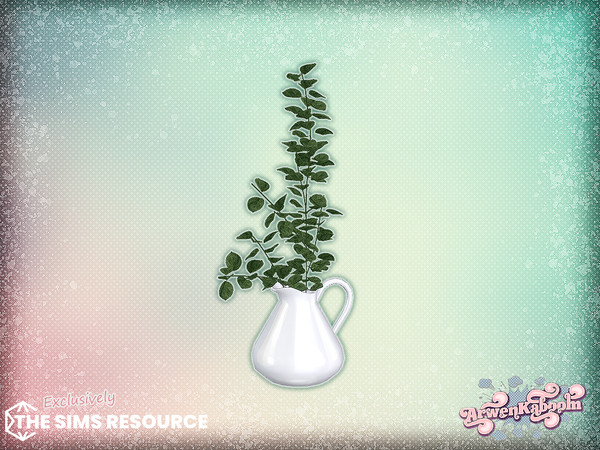 Sims 4 — Wedine - Plant by ArwenKaboom — New dining room set featuring earthy tones. All objects are base game compatible