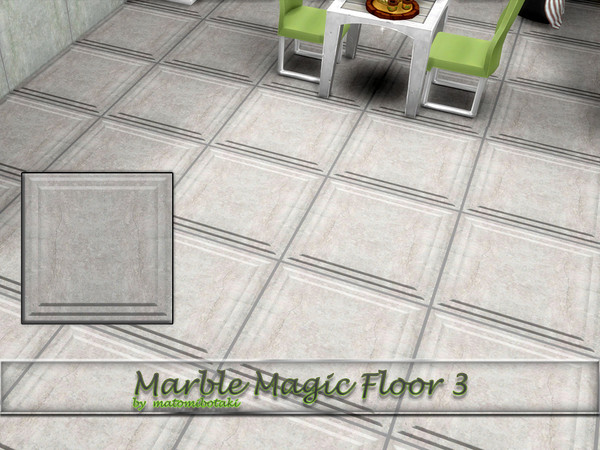 Sims 4 — Marble Magic Floor3.package by matomibotaki — Elegant marble granite floors for every occasion. The set consists