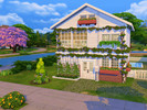 Sims 4 — Willow Creek's Corner by Addie25 — Single bedroom house ready to host your sim's dreams.