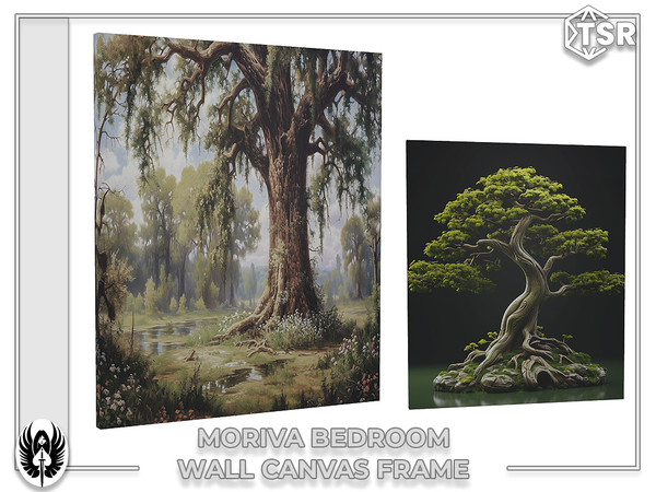 Sims 4 — Nemesis_im - Moriva Bedroom Wall Canvas Frame by nemesis_im — Sets of furniture from Moriva Set includes 8 items